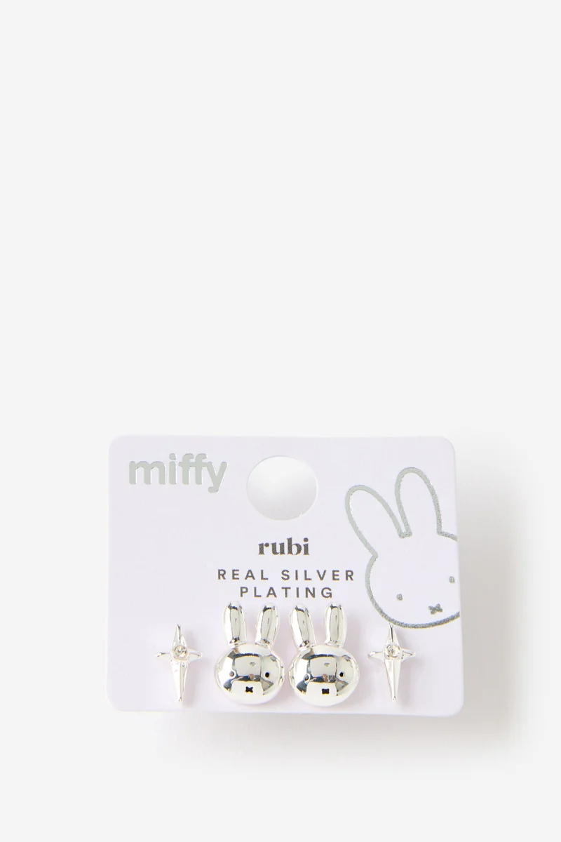 Rubi Miffy 2PK Mid Earring
